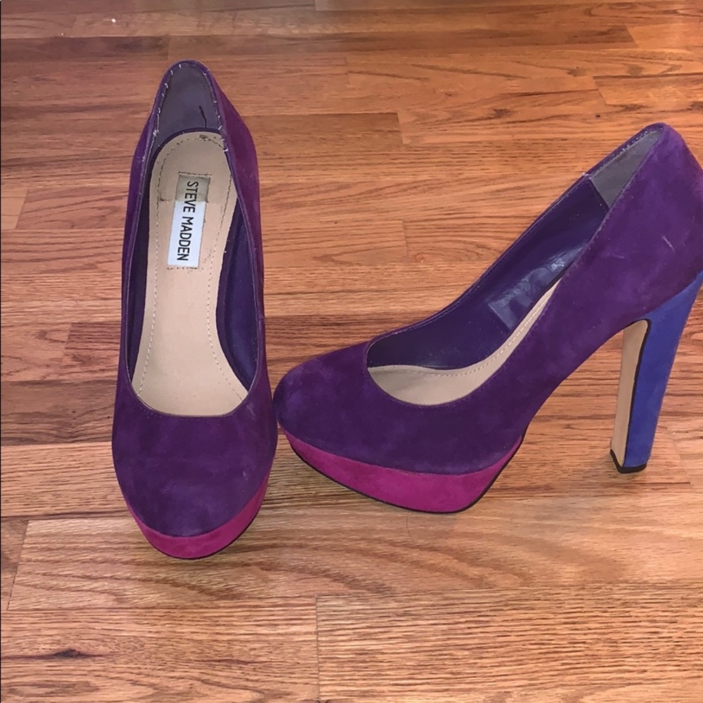 Steve Madden colorful pumps